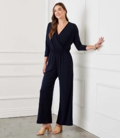 Travel Jersey Jumpsuit 12 Travel Jersey Jumpsuit -Karen Kane Store 02DDF162 969D 4F39 B4C3 64A543F03B4B
