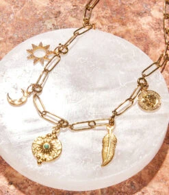 Whispers Of The West Charm Necklace -Karen Kane Store 031094F0 76E5 423B B208 FDA330E50E70