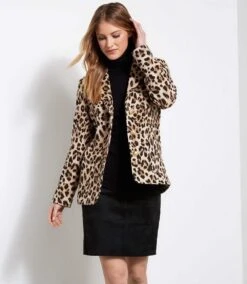 Animal Jacquard Blazer 15 Animal Jacquard Blazer -Karen Kane Store 07AB3B24 63BD 4D33 93FD 74B1F29AB4CF