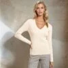 Ribbed V-Neck Sweater -Karen Kane Store 1EAA953A B64A 4415 A91F 4EB24B97A8AC