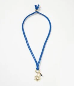 Sun And Sodalite Point Cord Necklace -Karen Kane Store 1F430E9F 7170 4C00 9B62 F5A923C7437E