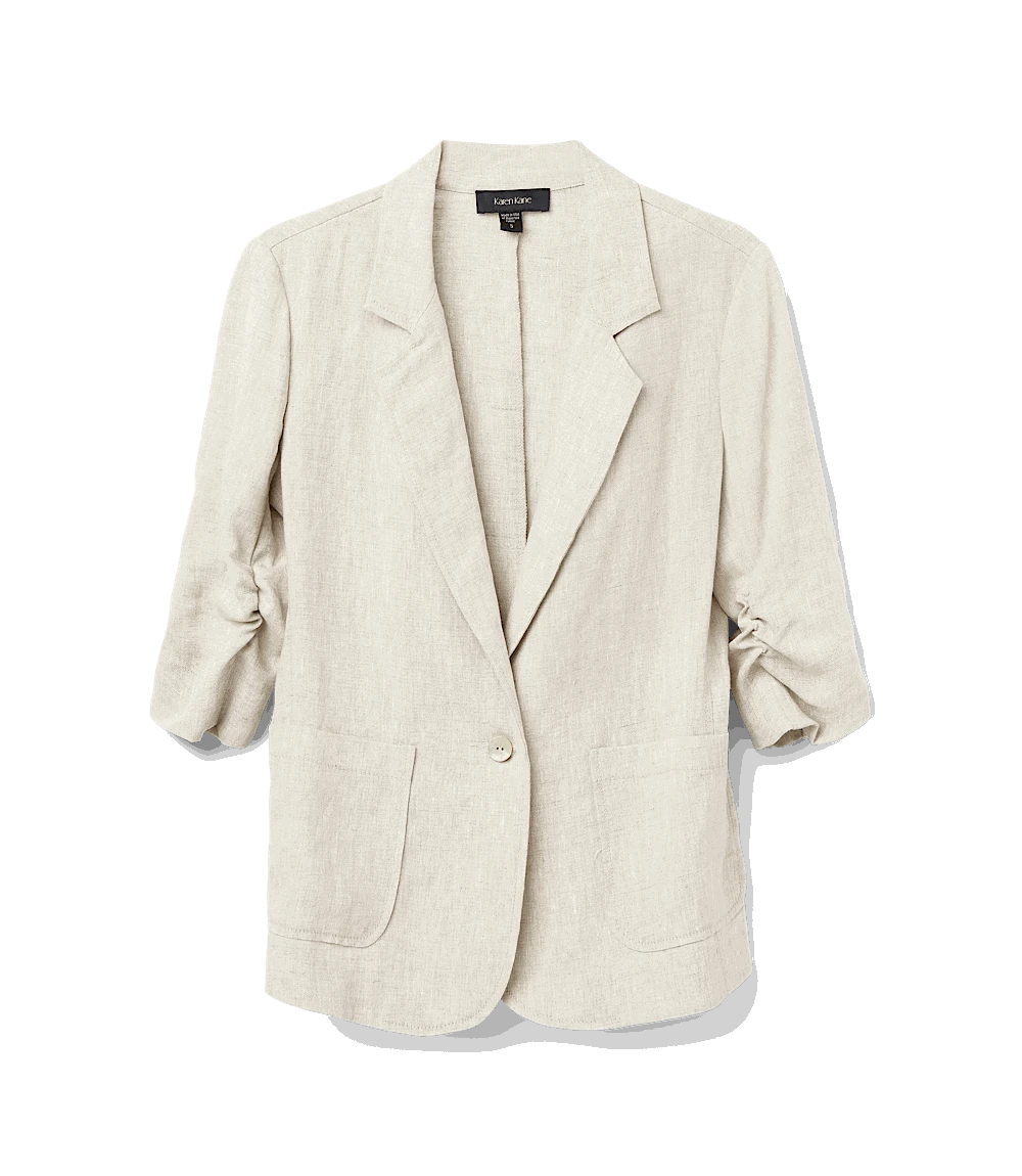 Ruched Sleeve Jacket 7 Ruched Sleeve Jacket - Image 5