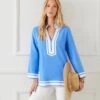 The St. Tropez Tunic -Karen Kane Store 1L00405 BLWW karenkane 2025 Spring 00 2