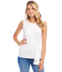 Side Drape Top 12 Side Drape Top -Karen Kane Store 1L13042 OWH karenkane 2025 Spring 00 1