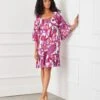 Ruffle Hem Dress -Karen Kane Store 1L20701 PRT karenkane 2025 Spring 00 1