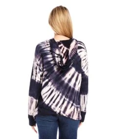 Asymmetric Hem Hoodie -Karen Kane Store 1L24013 TD karenkane 2024 winter 00 3