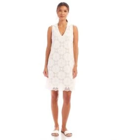 Sleeveless Crochet Dress -Karen Kane Store 1L70240 OWH karenkane 2025 Spring 00 3