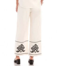 Embroidered Drawstring Ankle Pants 11 Embroidered Drawstring Ankle Pants -Karen Kane Store 1L70242 CRE karenkane 2025 Spring 00 3