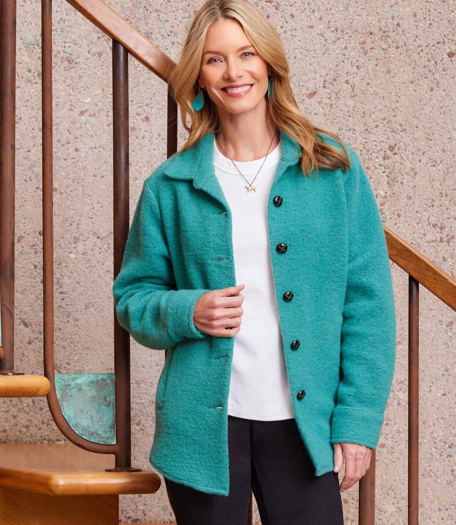 Brushed Shirt Jacket 3 Brushed Shirt Jacket