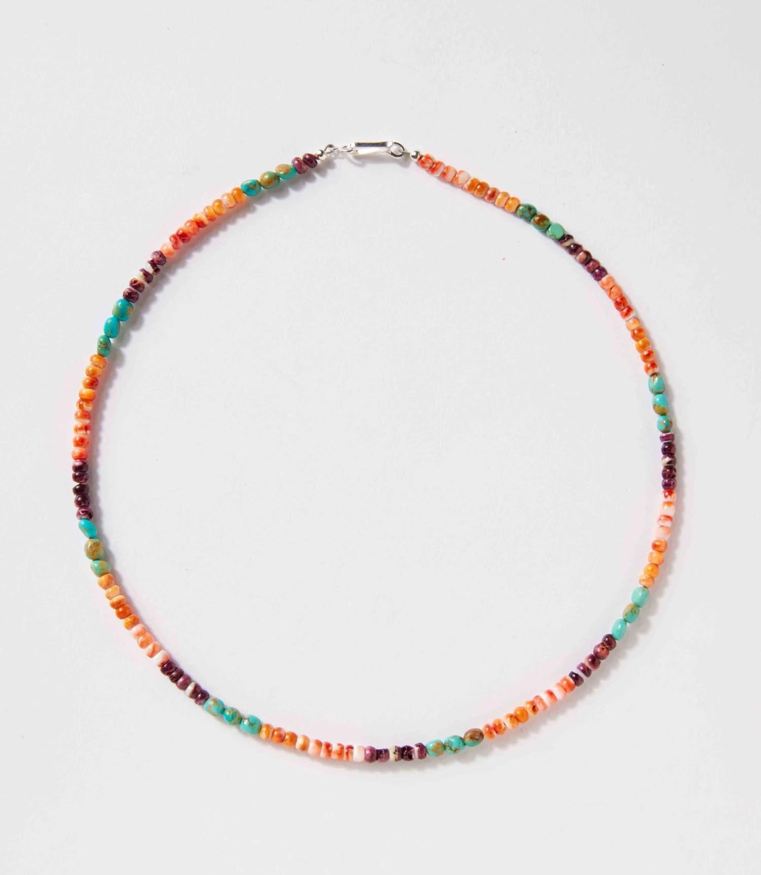 Turquoise And Spiny Oyster Necklace 3 Turquoise And Spiny Oyster Necklace