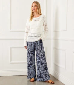 Boatneck Crochet Sweater 19 Boatneck Crochet Sweater -Karen Kane Store 256966AA C147 4148 A655 C7898193685F