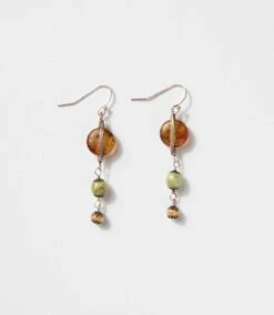 Antique Glass Cascading Dangle Earrings -Karen Kane Store 2A14A565 A674 4FD0 9E4C 0FD75501C6AD