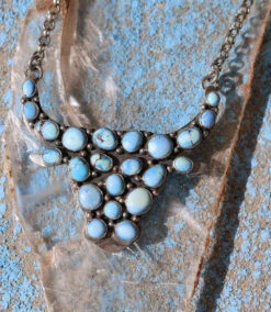 Golden Hill Longhorn Turquoise Pendant Necklace 11 Golden Hill Longhorn Turquoise Pendant Necklace -Karen Kane Store 2J9A0946 2