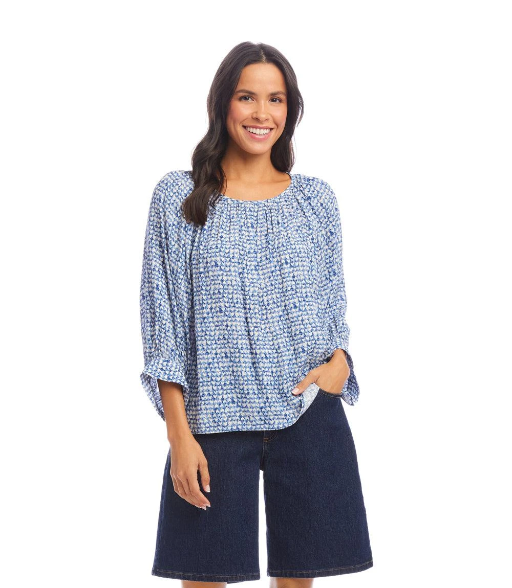 Petite Size Blouson Sleeve Top 4 Petite Size Blouson Sleeve Top - Image 2