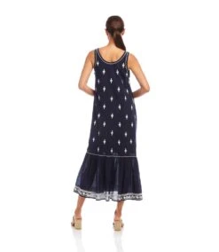 Embroidered Sleeveless Midi Dress -Karen Kane Store 2L70276 NCR KK 2025 Summer 00 7