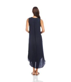 Sleeveless Midi Dress -Karen Kane Store 2L71300 NAV KK 2025 Summer 00 3