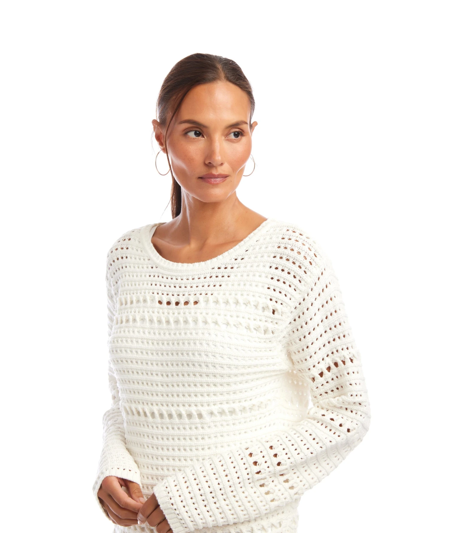 Boatneck Crochet Sweater 10 Boatneck Crochet Sweater - Image 8
