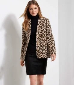 Animal Jacquard Blazer 14 Animal Jacquard Blazer -Karen Kane Store 3E76D30D 251E 44FE AA3D BEA191278073