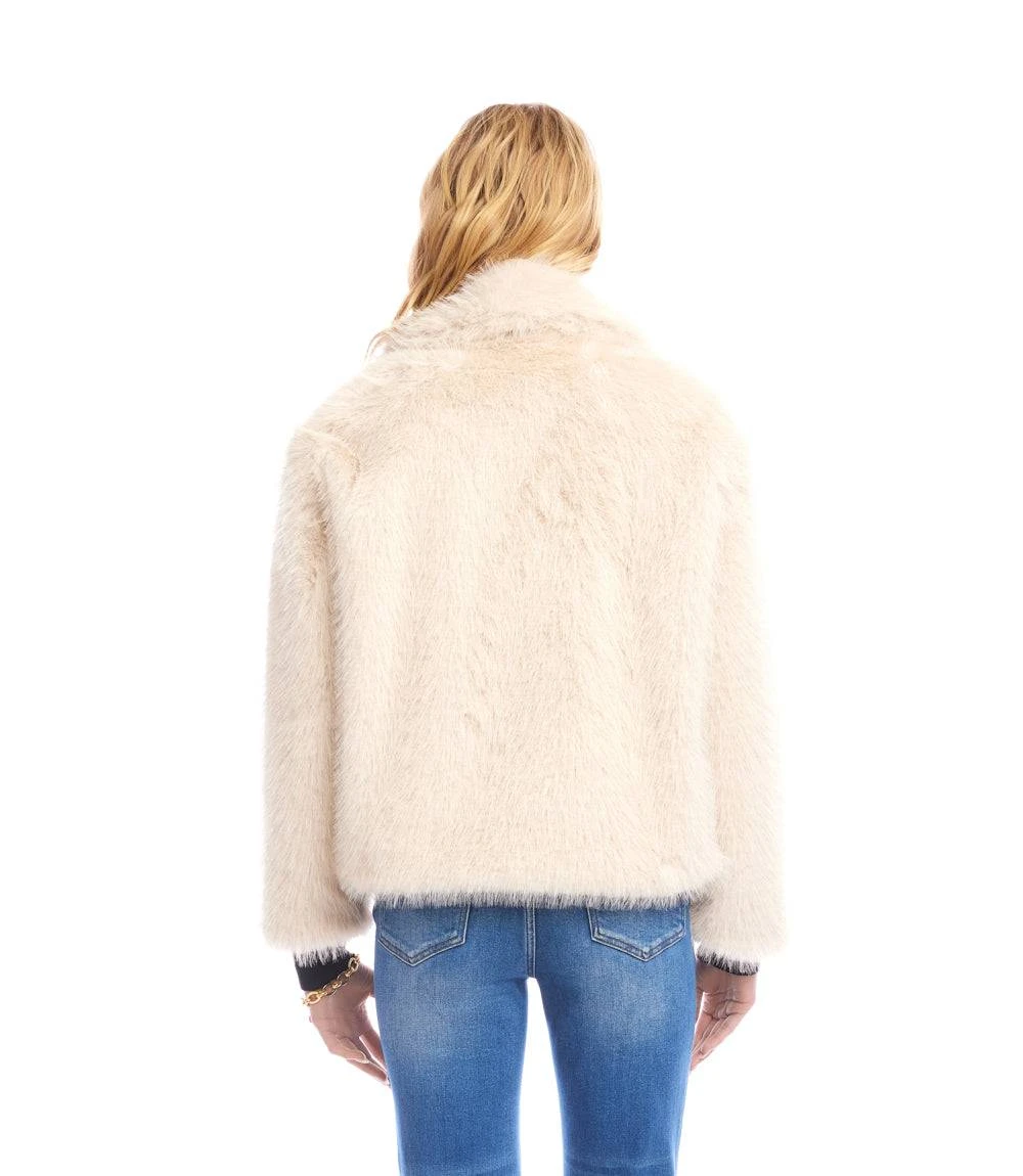 Cropped Faux Fur Jacket 9 Cropped Faux Fur Jacket - Image 7
