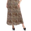Plus Size Side-Slit Midi Skirt -Karen Kane Store 3L37701W PRT karenkane 2025 fall 00 1