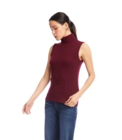 Ribbed Turtleneck Tank -Karen Kane Store 3L56012 WIN karenkane 2025 fall 00 2