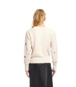 Embroidered Stars Sweater 13 Embroidered Stars Sweater -Karen Kane Store 3L89129 OAT karenkane 2025 Fall 00 5