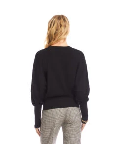 Dolman Sleeve Sweater -Karen Kane Store 3L89170 BLK karenkane 2025 fall 00 4