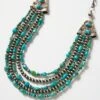 Vintage Turquoise Multistrand Necklace