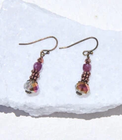 Crystal Dangle Earrings