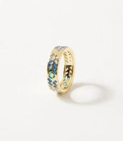 Crystal Inlay Ring -Karen Kane Store 4C845920 E718 48CA A9FD D716949CB489