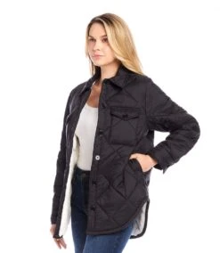 Faux Fur Quilted Jacket 11 Faux Fur Quilted Jacket -Karen Kane Store 4L13404 BLC karenkane 2024 winter 00 2