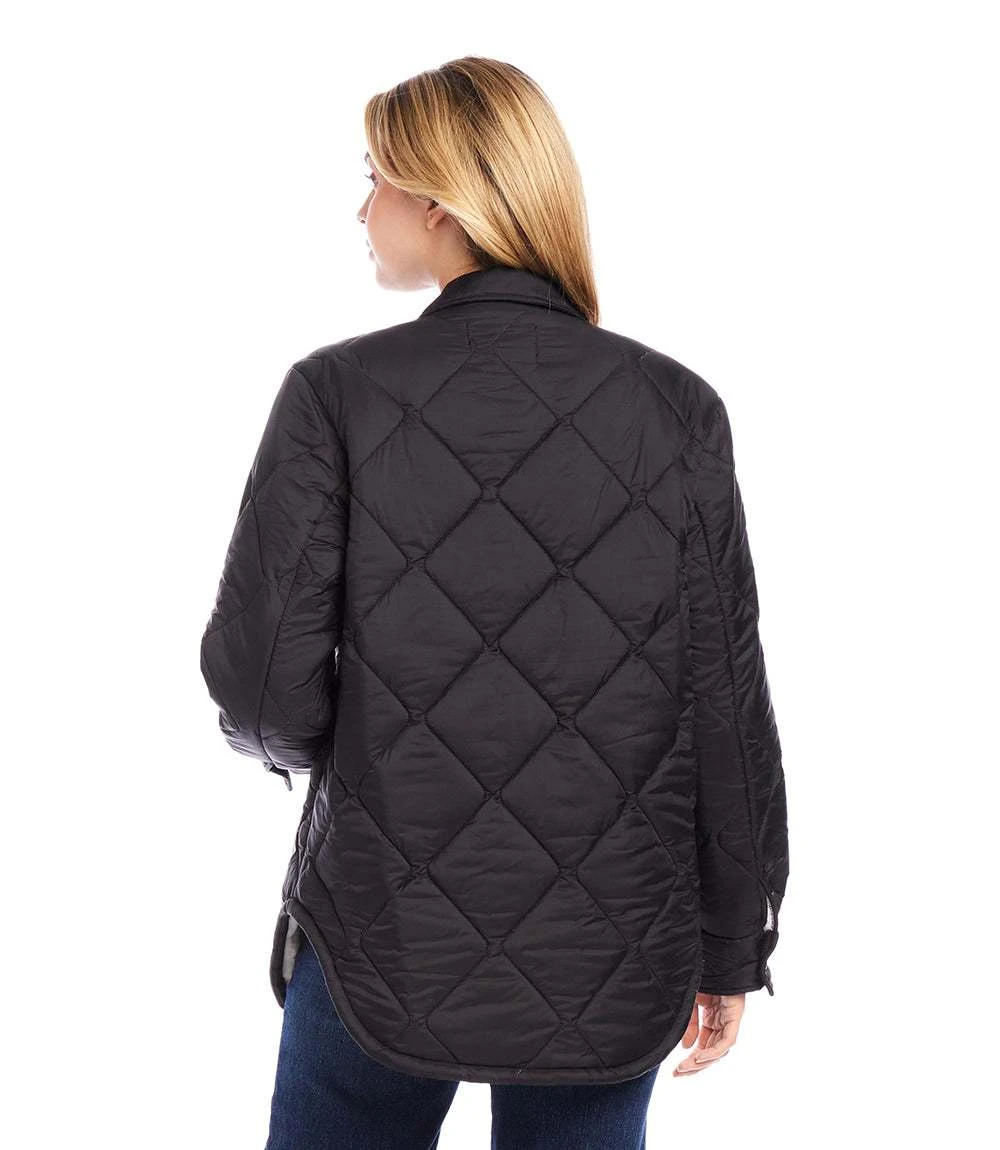Faux Fur Quilted Jacket 7 Faux Fur Quilted Jacket - Image 5