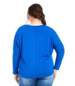 Plus Size Pick Up Top -Karen Kane Store 4L14007W ROY karenkane 2024 winter 00 3
