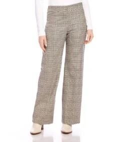 Sequin Plaid Pants