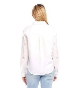 Embellished Button Up Shirt -Karen Kane Store 4L51009 OWH karenkane 2024 winter 00 3
