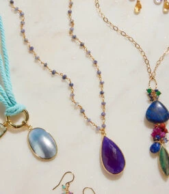 Beaded Teardrop Pendant Necklace 15 Beaded Teardrop Pendant Necklace -Karen Kane Store 589C8499 B07D 4BAE B114 5C2699B7CBEC