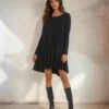 Petite Size Long Sleeve Maggie Dress 1 Petite Size Long Sleeve Maggie Dress -Karen Kane Store 690ad3d3643c6f10f25c6e37175dea2f