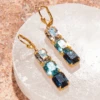 Triple Crystal Earrings -Karen Kane Store 6A794BBF D1BC 4442 AFF6 E948A3F24428