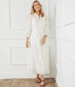 Embroidered Tiered Dress 35 Embroidered Tiered Dress -Karen Kane Store 6CB89B81 624C 4AD3 BBE6 CFF70E6BCC73