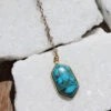 Beaded Turquoise Pendant Necklace 2 Beaded Turquoise Pendant Necklace -Karen Kane Store 6EC274C4 19DB 4A76 BD97 CF1C43477C40