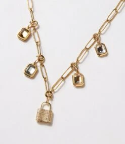 Locked In Light Charm Necklace