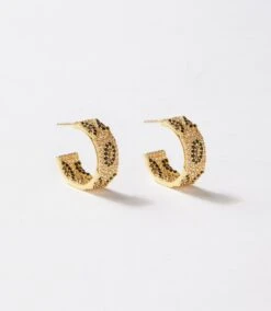 Leopard Crystal Hoop Earrings 11 Leopard Crystal Hoop Earrings -Karen Kane Store 7C212726 BBCB 45F8 A819 D6536CAD895C