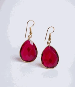 Pink Quartz Teardrop Earrings 11 Pink Quartz Teardrop Earrings -Karen Kane Store 8233B077 3588 48BE B738 6205EDD360C5