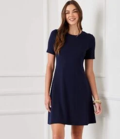 Short Sleeve A-Line Dress -Karen Kane Store 949D3F8A 29A9 4A0A 9C1F DFA75B6DDB5E