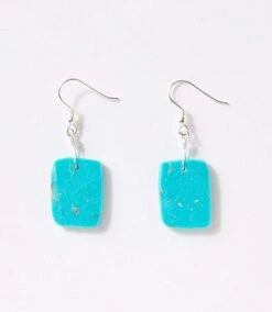Turquoise Stone Earrings -Karen Kane Store A3871C95 A881 4A74 B038 34929FC54D24