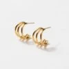 Retrograde Hoop Earrings -Karen Kane Store A3E98402 B95F 409E 9292 2595D99AF270