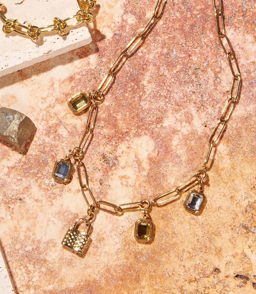 Locked In Light Charm Necklace 4 Locked In Light Charm Necklace - Image 2