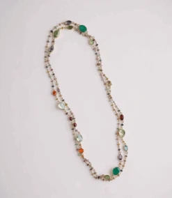 Multi Color Beaded Gemstone Necklace -Karen Kane Store A6C4C62C D4F1 458E 9239 AFCE3EE11902