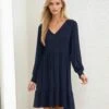 Long Sleeve Tiered Dress 1 Long Sleeve Tiered Dress -Karen Kane Store B34B9EAF 4E6D 4A09 AF7E F04E79071FA0
