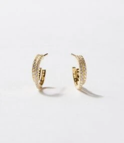 Twin Huggie Earrings -Karen Kane Store C26901EA 48FB 43D8 8729 C539D6A29FC7